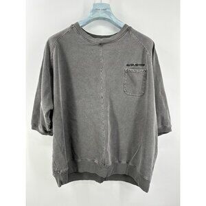 Daniel Patrick Short Sleeves Washed Charcol Size 2XL (X7)